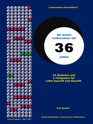 cover image of Die besten Lottosysteme mit 36 Zahlen